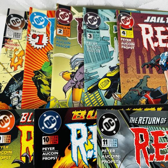 Rebels ‘94 0 1-18 Set Lobo Team R.E.B.E.L.S. DC Comics - Picture 5 of 8